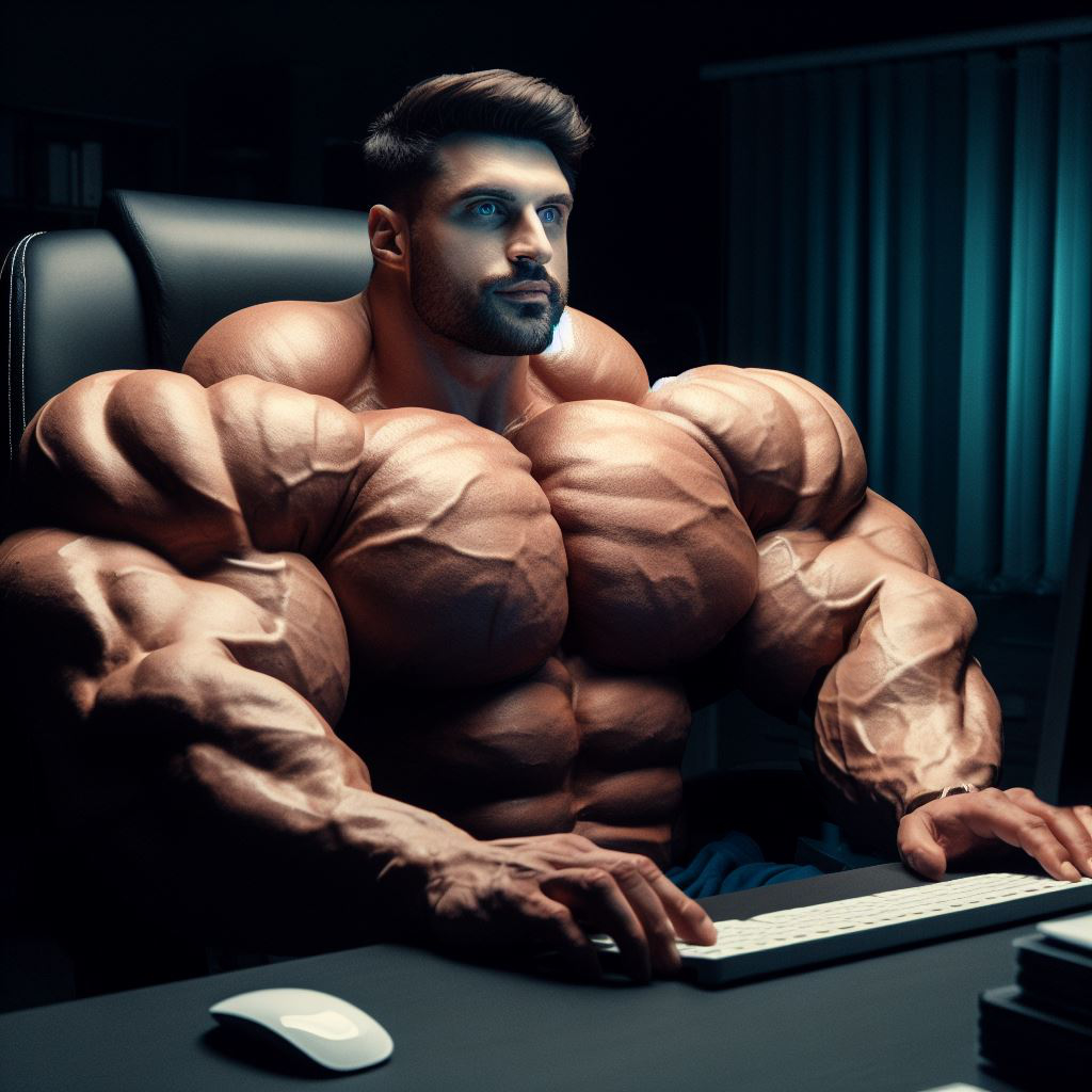 Obsessed with Muscle by n-o-n-a-m-e on DeviantArt