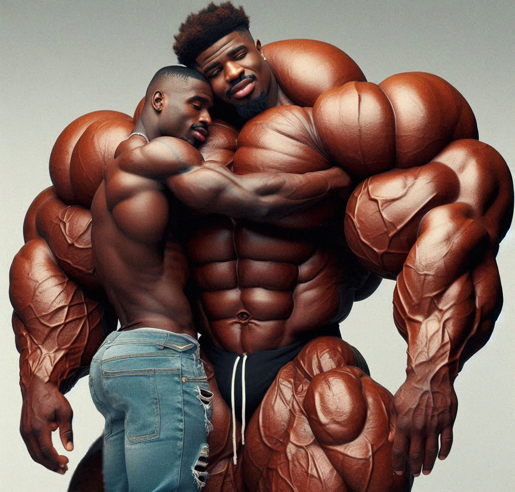 Hugging Muscles Hugging His Lover by n-o-n-a-m-e on DeviantArt
