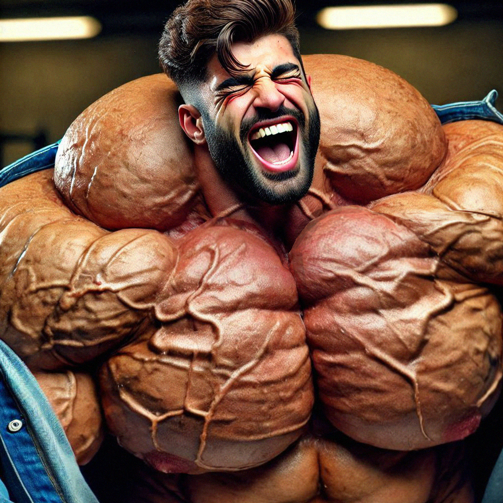 Mega Muscles Create 'n Uncontrolled Growth by n-o-n-a-m-e on DeviantArt