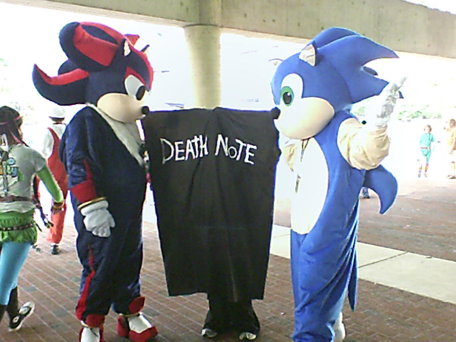 Sonic - Shadow - Death Note?