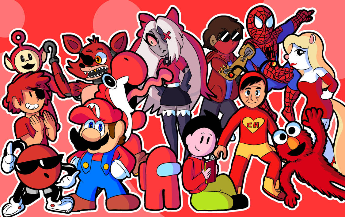 Red Characters by RGCM14 on DeviantArt