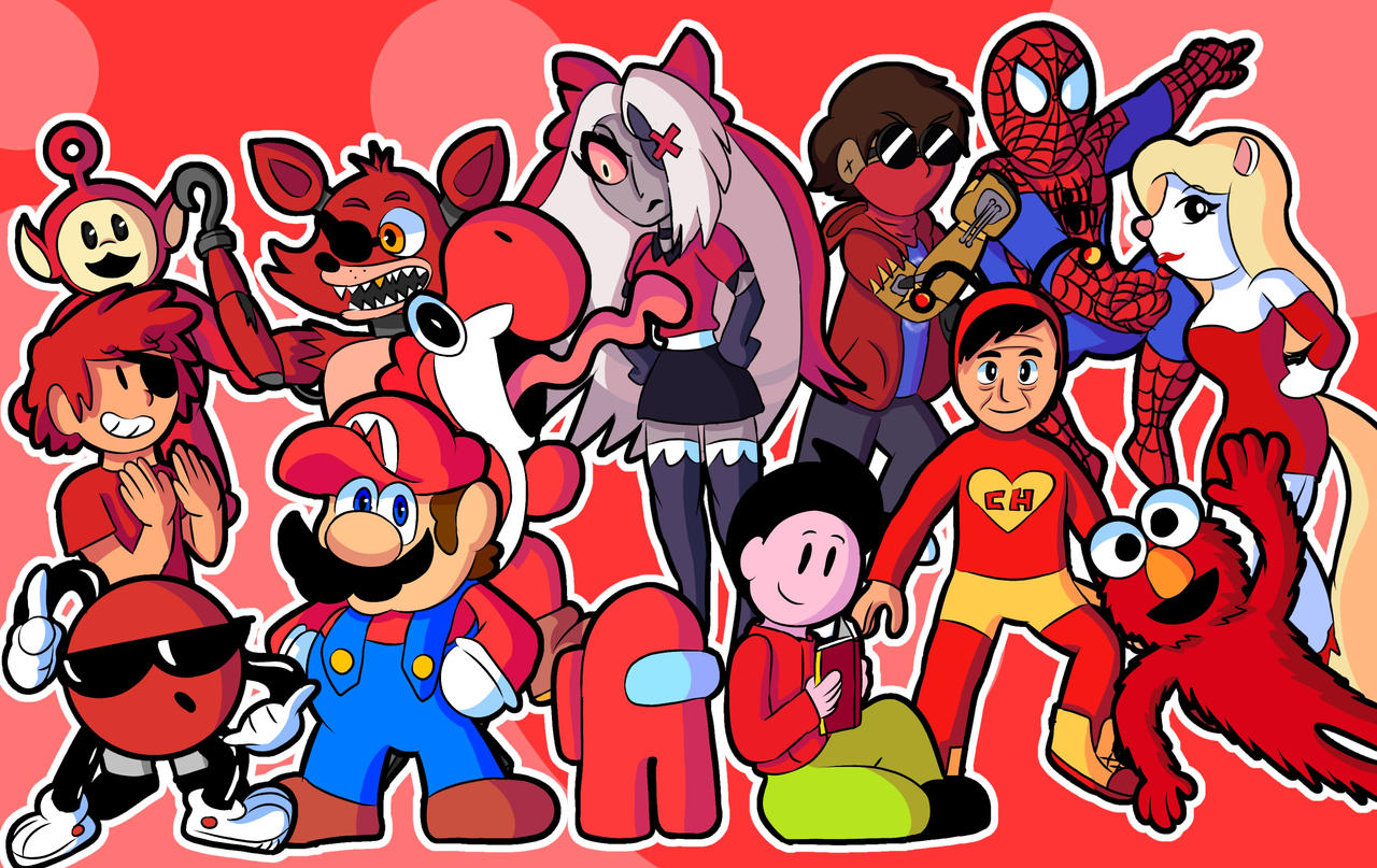 Red Characters By Deviantart Red Characters by RGCM14 on DeviantArt