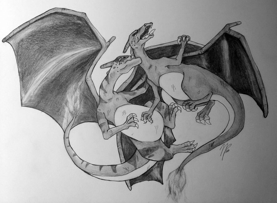 Charizard Writing Charizard by Forceyfuntime on DeviantArt