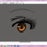 practicando como hacer ojos xD