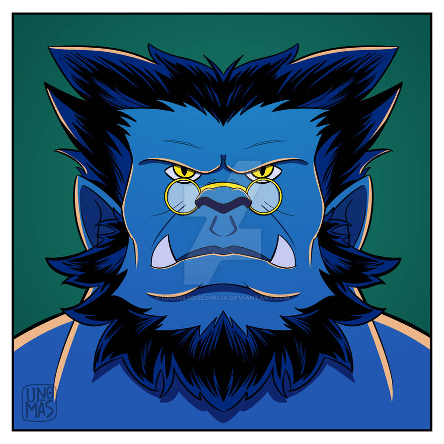 Beast by Unomasquedibuja on DeviantArt