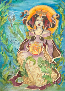 Queen of Pentacles