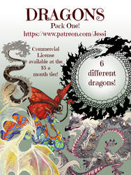 Dragon Clip Art Pack 1