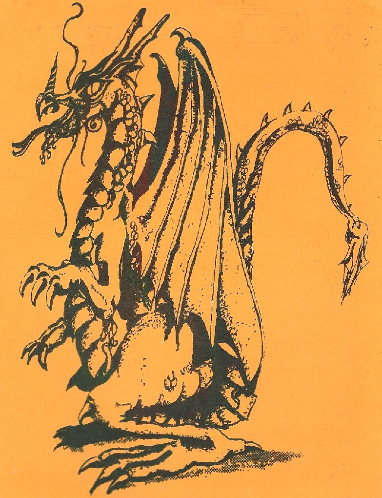 Dragon screenprint