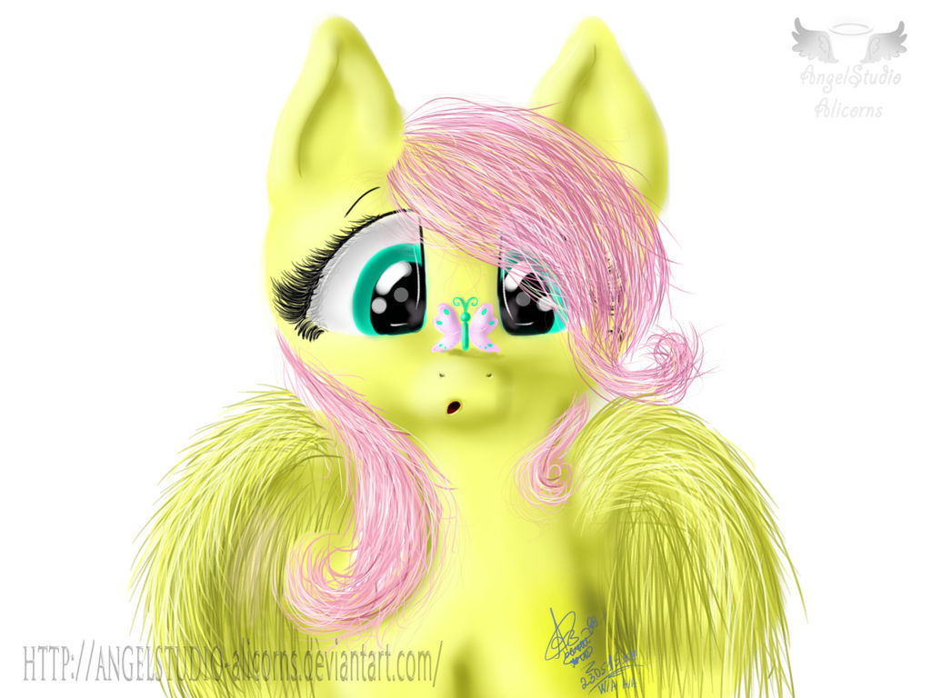 Fluttershy and Butterfly