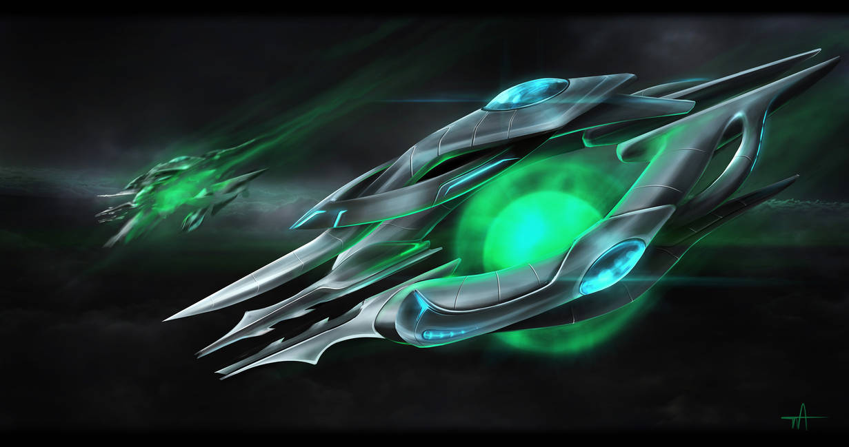 StarCraft 2 HotS - Oracle by worthart on DeviantArt