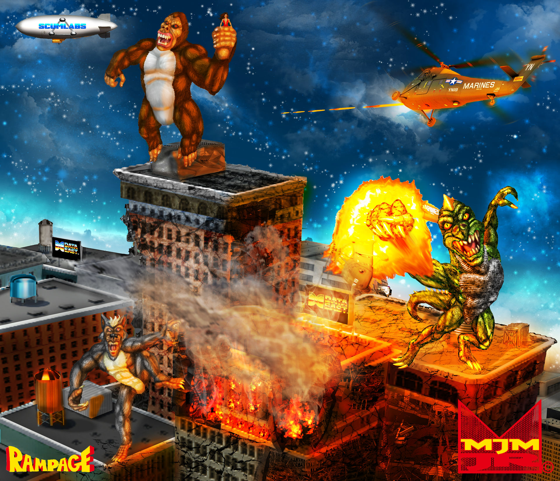 Deviantart Rampage Dc Rampage in Peoria by wondermanrules on DeviantArt