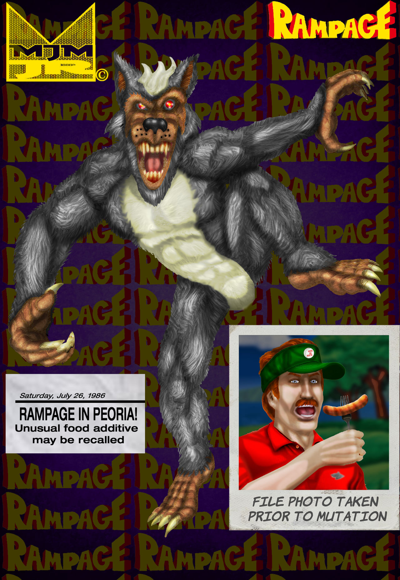 Super Stretch Ralph Rampage Rampage - Ralph detail by wondermanrules on DeviantArt