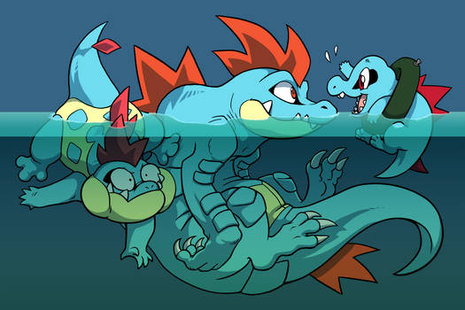 The Totodile Family