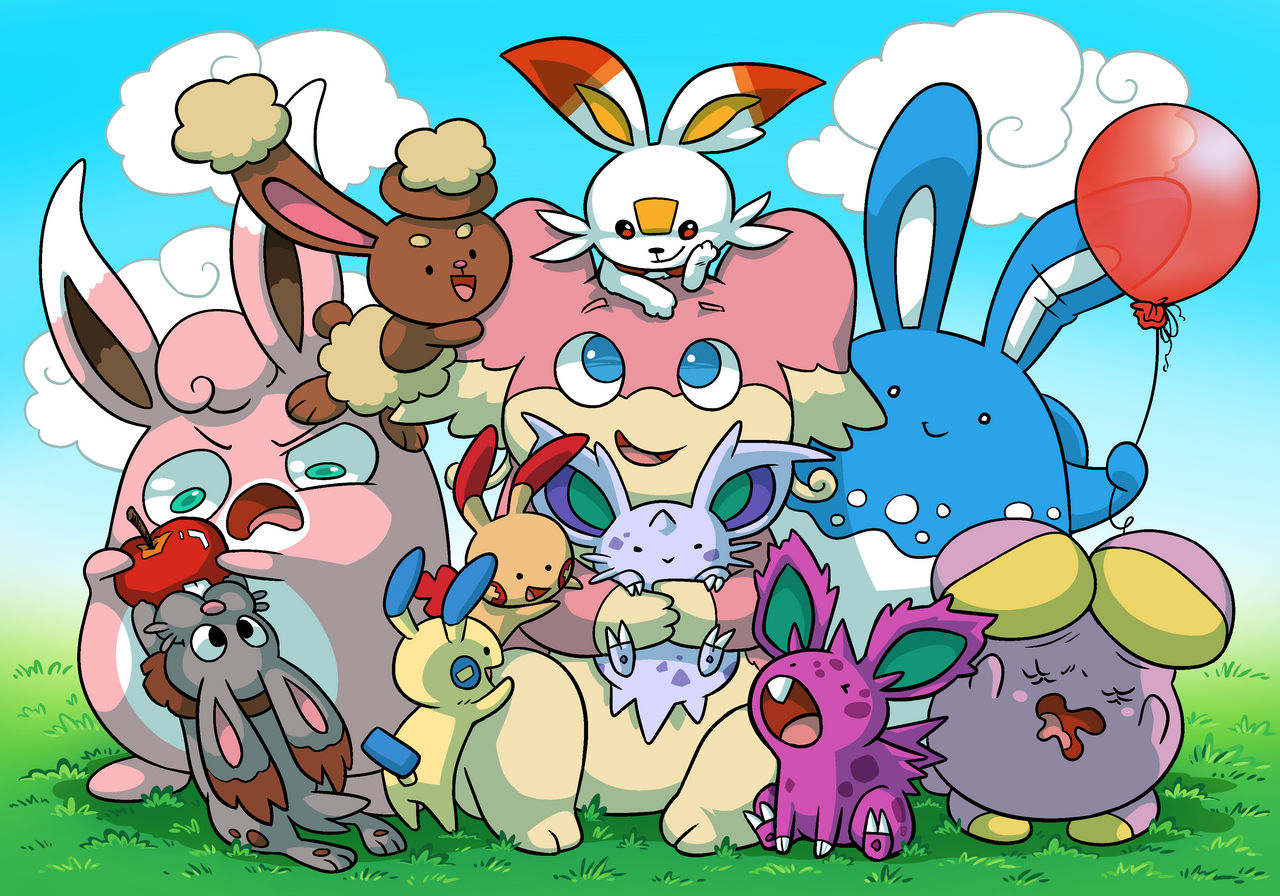 Rabbit Pokemon by Zerochan923600 on DeviantArt