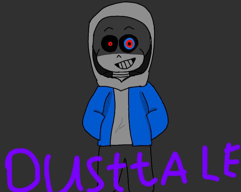 dusttale sans art by multgameslav on DeviantArt