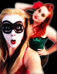 Harley Quinn and Poison Ivy