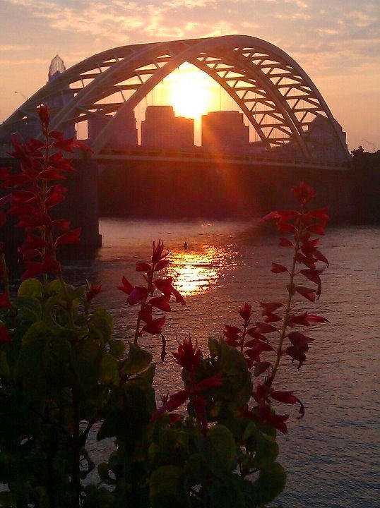 Lovely Sunset on the River