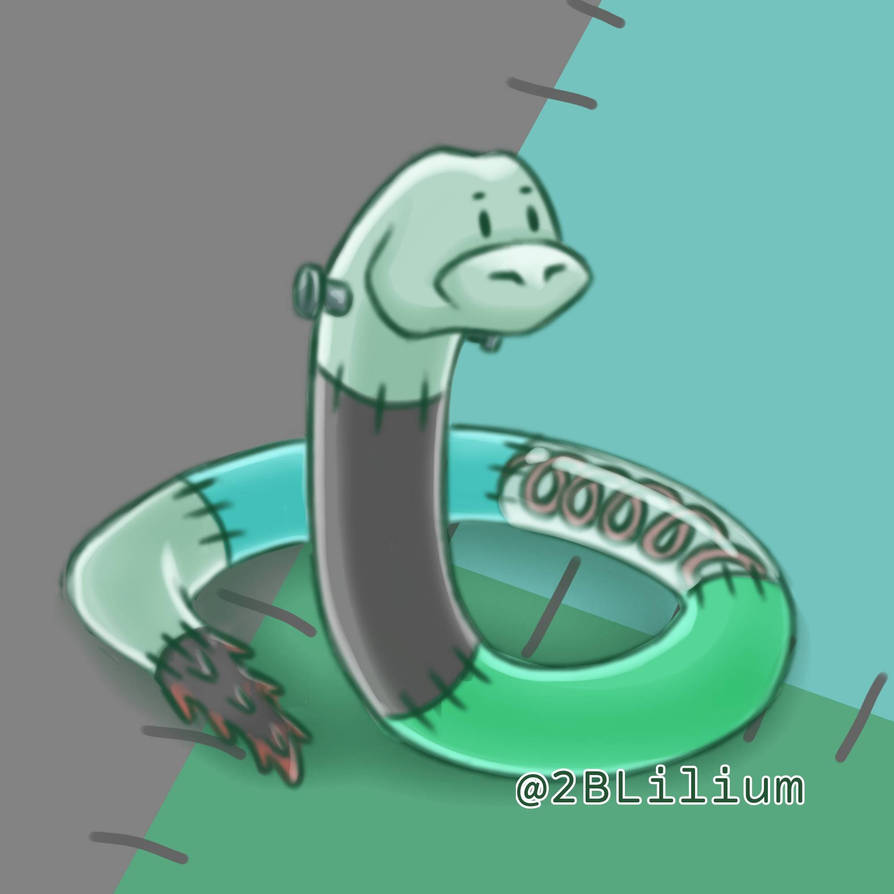 Zombie Snake by 2BLilium on DeviantArt