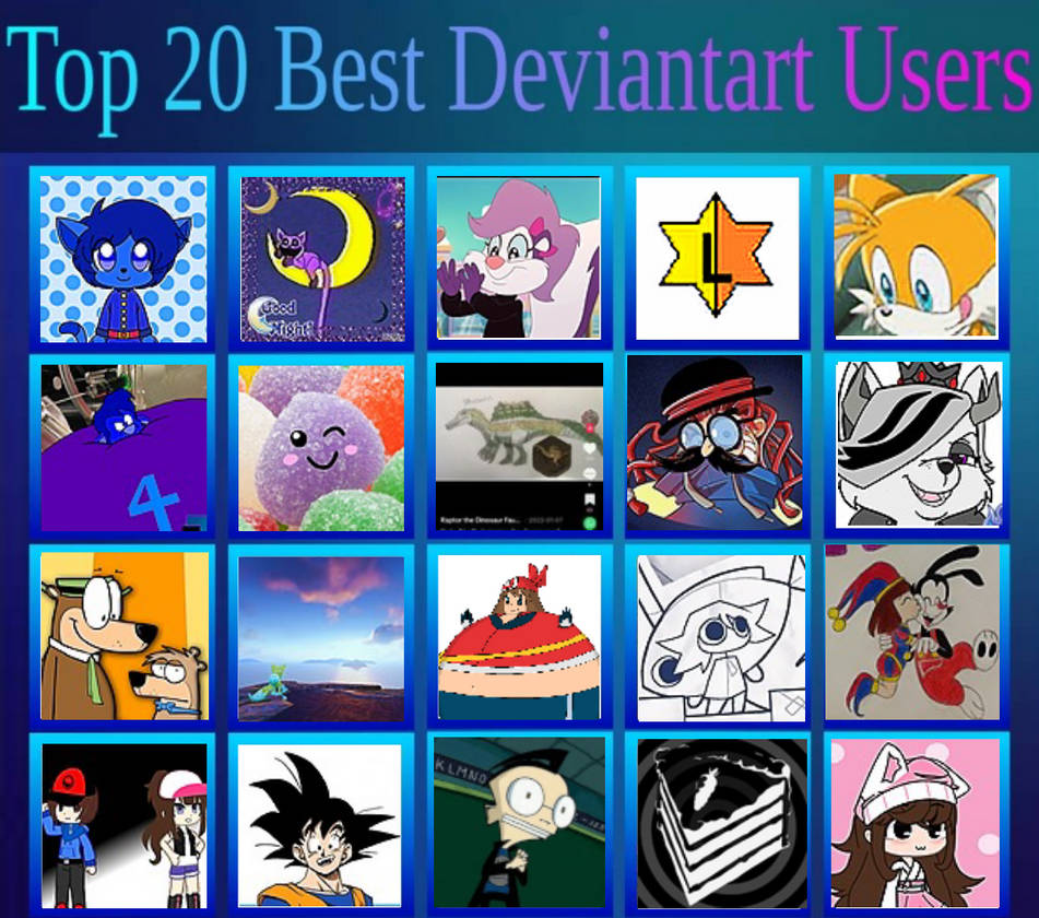 Top 20 best DeviantArt users ,:3 by Sakurasno345 on DeviantArt