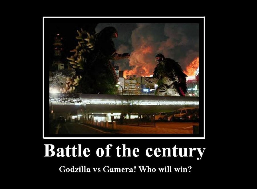 Godzilla vs Gamera