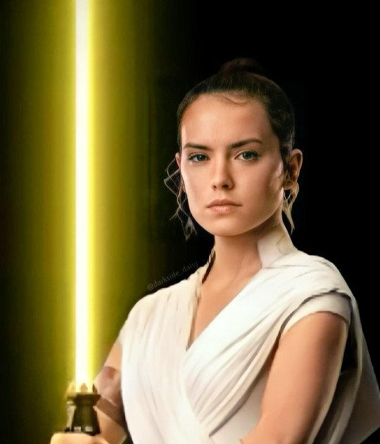 Daisy Ridley as Rey Skywalker by rumper1 on DeviantArt