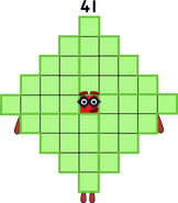 Numberblocks 41 blocks by jeanpaulfelix on DeviantArt