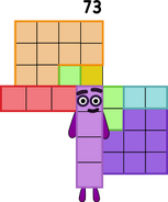 Numbeblocks 74 Numberblocks 73 blocks by jeanpaulfelix on DeviantArt