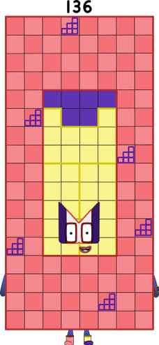 Numberblocks 136 blocks%288x17%29 by jeanpaulfelix on DeviantArt