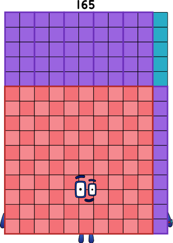 Numberblocks 165 blocks(11x15) by jeanpaulfelix on DeviantArt