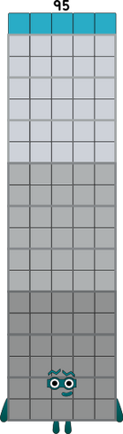 Numberblocks 95 blocks by jeanpaulfelix on DeviantArt