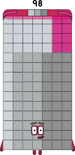 Numberblocks 98 blocks by jeanpaulfelix on DeviantArt