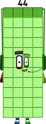 Numberblocks 44 blocks by jeanpaulfelix on DeviantArt