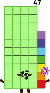 Numberblocks 47 blocks new by jeanpaulfelix on DeviantArt