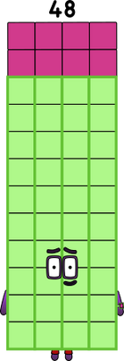 Numberblocks 48 blocks by jeanpaulfelix on DeviantArt