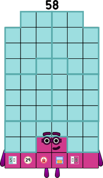 Numberblocks 58 blocks by jeanpaulfelix on DeviantArt