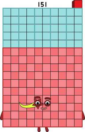 Numberblocks 151 blocks by jeanpaulfelix on DeviantArt