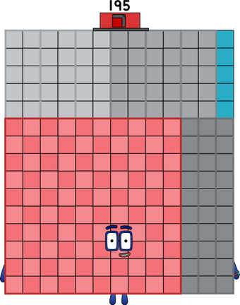 Numberblocks 195 blocks by jeanpaulfelix on DeviantArt
