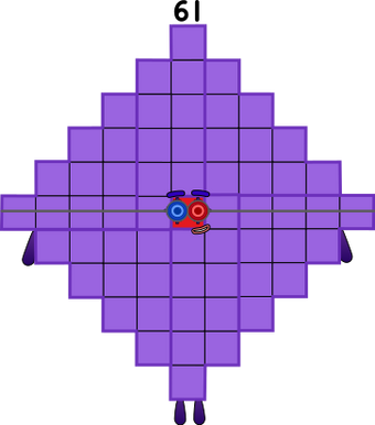 Numberblocks 61 blocks by jeanpaulfelix on DeviantArt