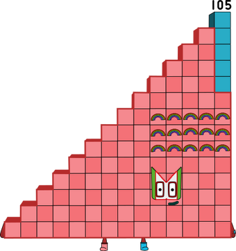 Numberblocks 105 blocks by jeanpaulfelix on DeviantArt
