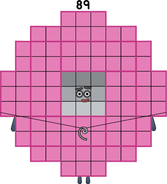 Numberblocks 89 blocks by jeanpaulfelix on DeviantArt