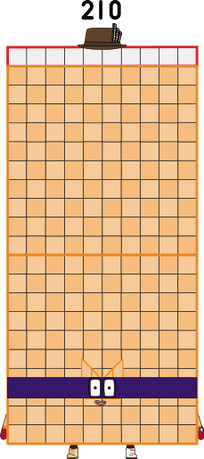 Numberblocks 210 blocks by jeanpaulfelix on DeviantArt