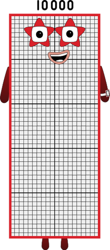Numberblocks 10000 blocks by jeanpaulfelix on DeviantArt