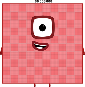 Numberblocks 100000000 blocks by jeanpaulfelix on DeviantArt