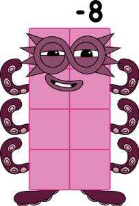 Number Eight Block Drawing Numberblocks -8 blocks by jeanpaulfelix on DeviantArt