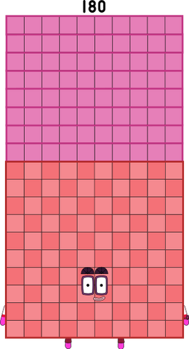 Numberblocks 180 blocks big eighteen by jeanpaulfelix on DeviantArt