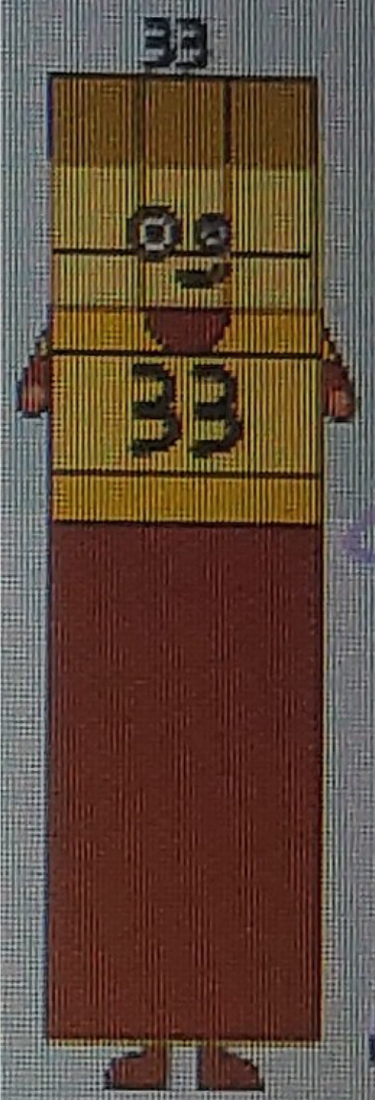 330 Blocks Numberblocks (33 thatguy30722) by jeanpaulfelix on DeviantArt