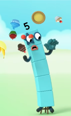 Numberblocks 5 Scary by jeanpaulfelix on DeviantArt