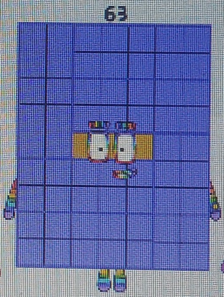 Numberblocks 643 Numberblocks 63 by jeanpaulfelix on DeviantArt