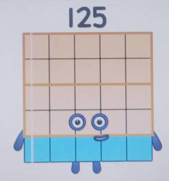 Num Block 125 Numberblocks 125 no mask feb-jun 2022 by jeanpaulfelix on DeviantArt