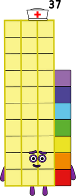 Numberblocks 37 %282D%29 by jeanpaulfelix on DeviantArt